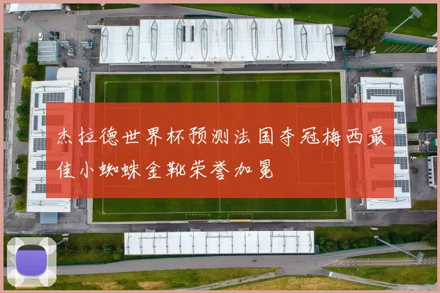 杰拉德世界杯预测法国夺冠梅西最佳小蜘蛛金靴荣誉加冕